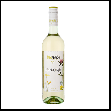 BIOREBE Pinot Grigio Biologisch Vegan